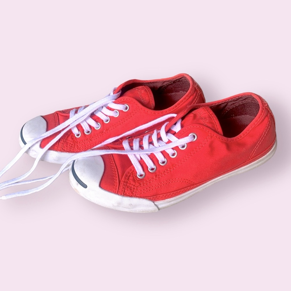 Converse Jack Purcell Peach Sneakers